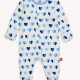 Blue Xoxo Modal Footie