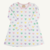 Long Sleeve Polly Play Dress - We Heart You