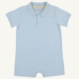 Sir Proper's Romper Buckhead Blue