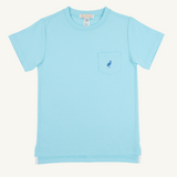 Carter Crewneck Belhaven Blue/Wood Boat Blue