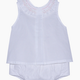 White Alice Bloomer Set