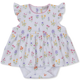 Summer Wildflowers Bodysuit Dress