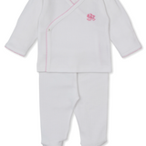 Premier Puppy Family Footed Pant Set Pink