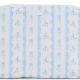 Goodie Cosmetic Bag - Ribbon Floral Blue