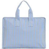 Overnite Tote Gingham Sky