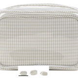 Duo Gingham Clear - Gingham Pearl Grey