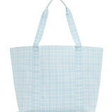 Jumbo Tote Pimlico Plaid Blue