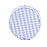 Jewel Round Case - Gingham Lilac