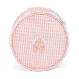Jewel Round Case - Ballet Pink