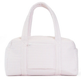 Quilted Grande Duffel- Pimlico Stripe Pink