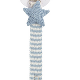 Star Crochet Paci Clip