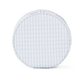 Quilted Jewel Round - Pimlico Stripe Blue