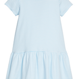 Kari T-Shirt Dress - Sky Stripe