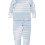 Team Stripe Pajama Set Light Blue
