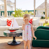 Skipper Sunsuit Set Sail/Beale Street Blue/Worth Ave White