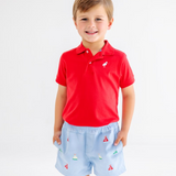 Critter Sheffield Shorts Beale Street Blue/Sailboats