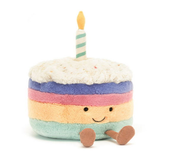 Amuseables Rainbow Birthday Cake