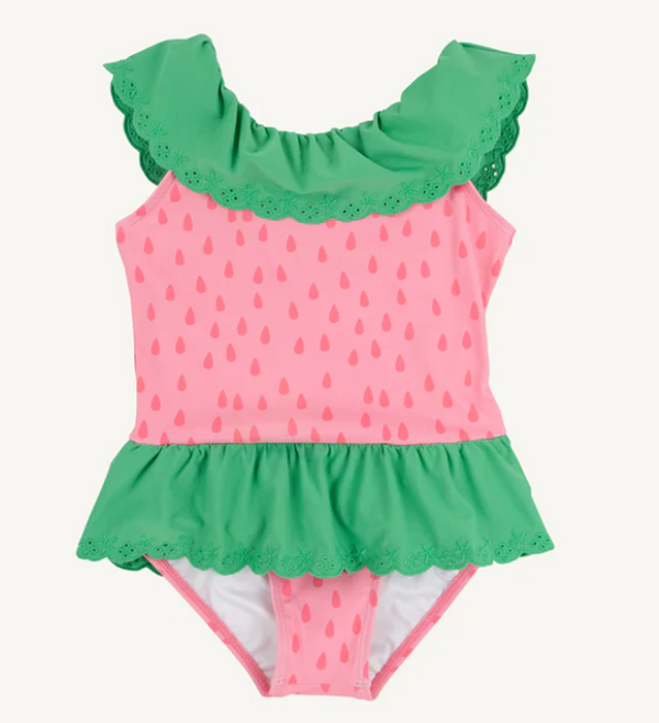 Sandy Swimsuit- Suffolk Seeds with Gibson Island Green