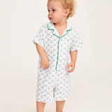 Summer Romper in Fairway Stripe