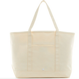 MAXI TOTE - COATED CANVAS Large NATURAL