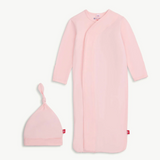 Pink Dogwood Magnetic Gown & Hat Set