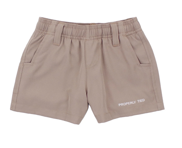 Boys Pintail Short Taupe