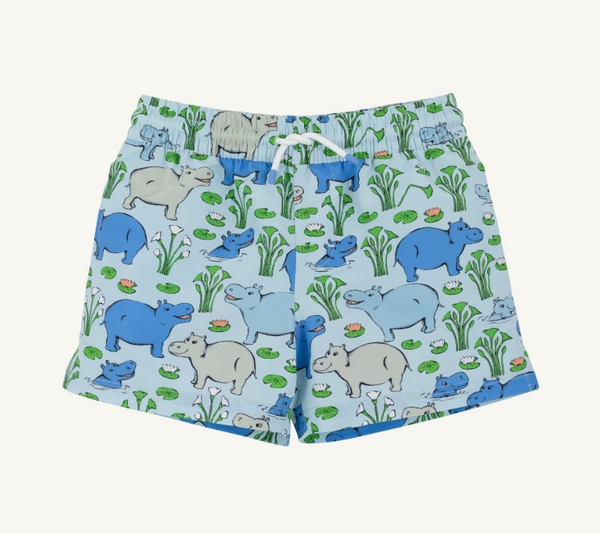 Tortola Swim Trunks- Bal Harbour Hippo