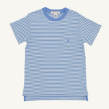 Carter Crewneck- Sunrise Boulevard Blue Stripe