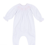 Little Sister Bishop Footie - Pink
