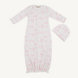 Adorable Everyday Set- Sir Proper's Sweet Arrival (Hamptons Hot Pink) with Worth Avenue White