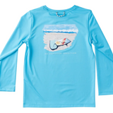 Kid's Pro Performance Long Sleeve T-Shirt Aquarius