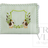 ROADIE MEDIUM Zip Pouch - PIMLICO DUCK SAGE