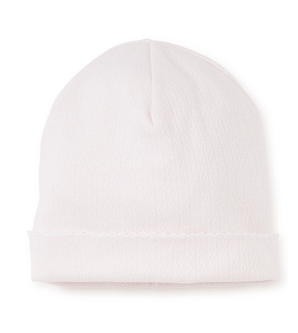 Pink Pointelle Hat