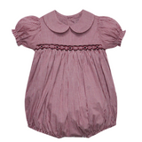 Gamecock Black and Garnet Smocked Girl Bubble