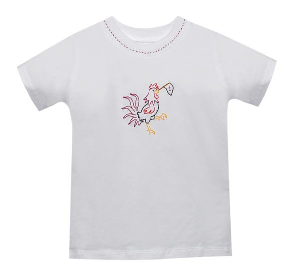 Gamecock with Flag T Shirt
