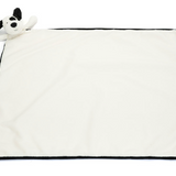 Bashful Black & Cream Puppy Blankie