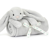 Grey Bashful Bunny Blankie