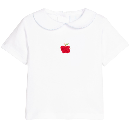 Crochet Peter Pan Shirt Apple