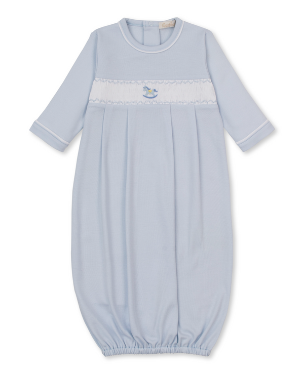 Light Blue Fall Medley Sack with Hand Smock