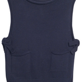 Bisby Sweater Vest, Navy