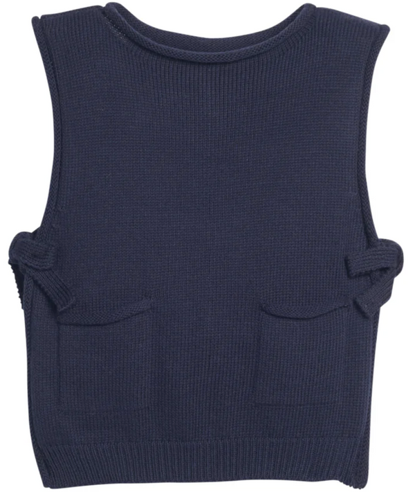 Bisby Sweater Vest, Navy