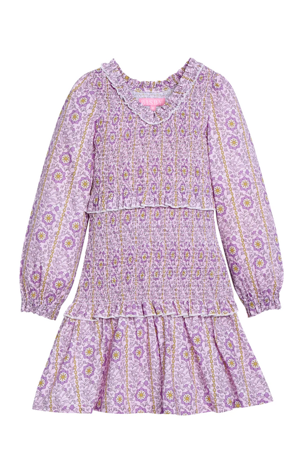 Indie Dress - Verbier Vines Violet