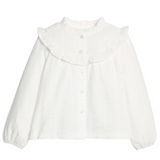 Bisby Cintra Top- White Eyelet
