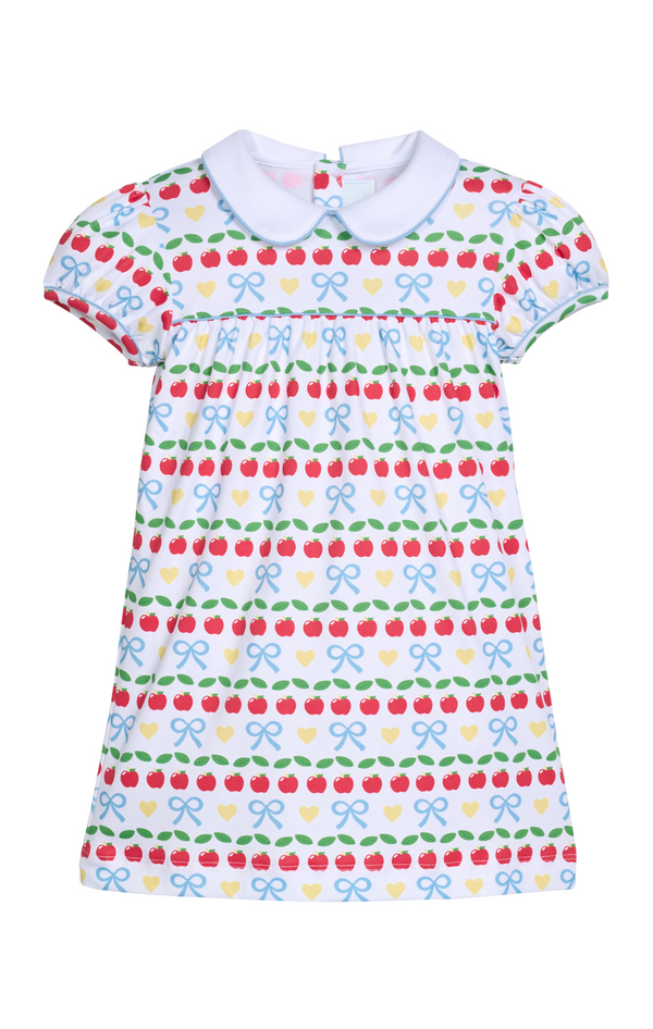 Short Sleeve Evelyn Dress - Apples Days