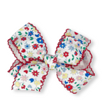Hallie Hair Bow, Homeroom Blooms
