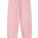 Gloria Gathered Pant, Polite Pink Minigingham