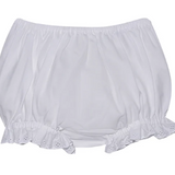 Lily Girl White Diaper Cover