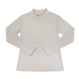 REMI RIBBED TURTLENECK-  CHAMPBELL CREAM KNIT