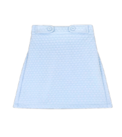 SYDNEY SKIRT- WINDY BLUE QUILTED