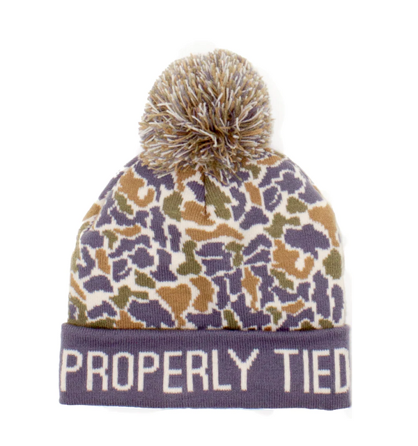 Boys Breck Beanie Field Camo